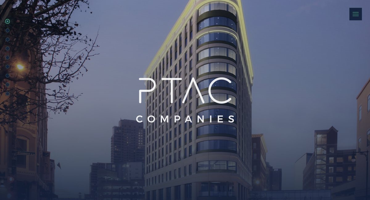 The PTAC website, designed and built by Southern View Media
