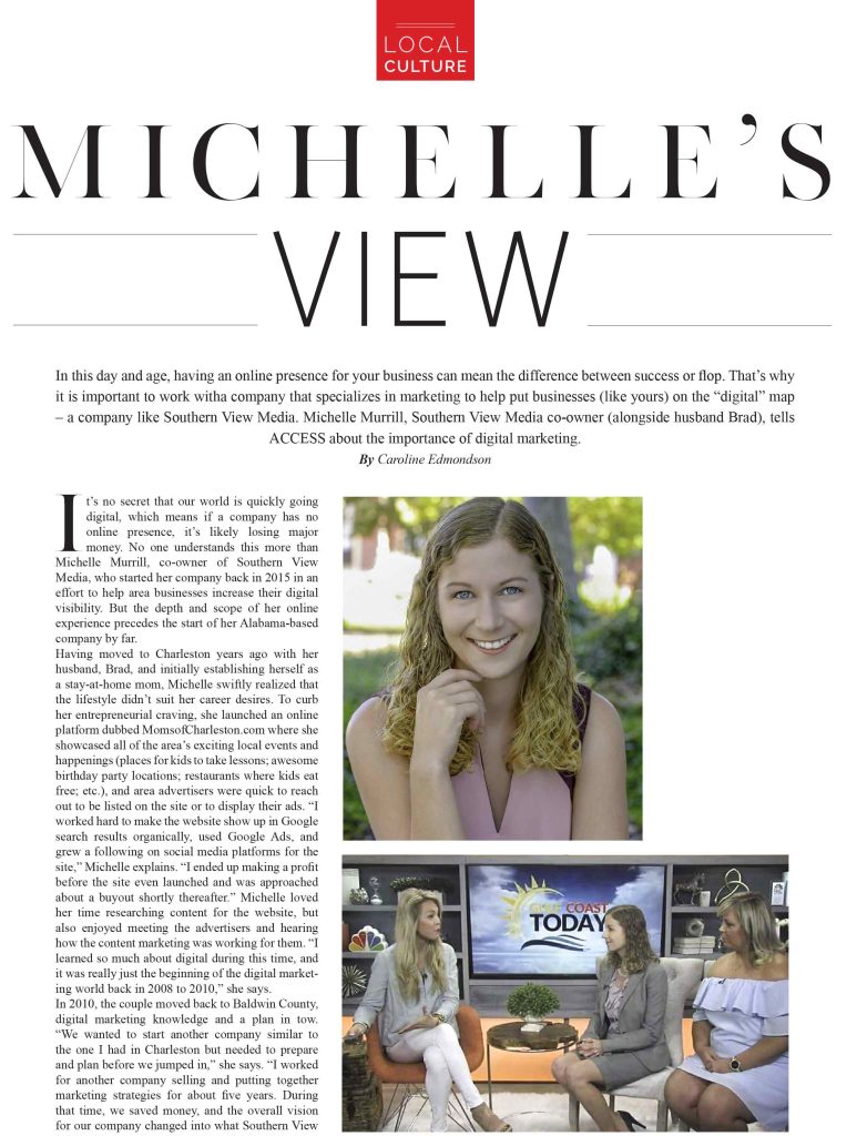 Southern-View-Media_Culture_NOV19-1 Michelle's View