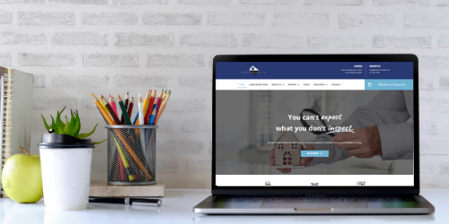 The Inspect Mobile website Southern View Media designed and built